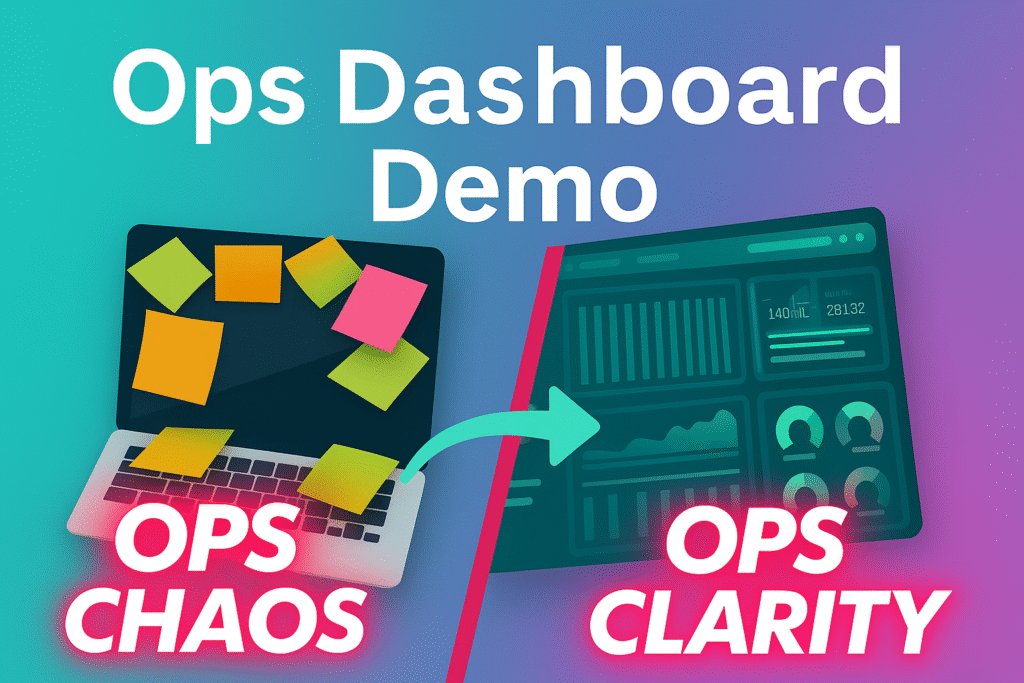 Ops Dashboard demo thumbnail