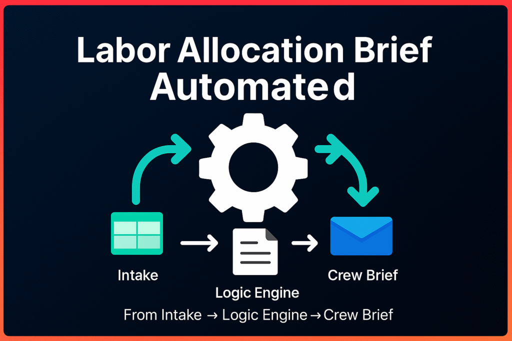 Labor Allocation Breif Demo Thumbnail